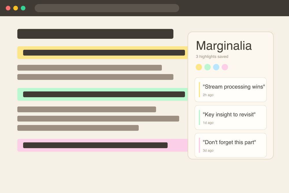 Marginalia Extension